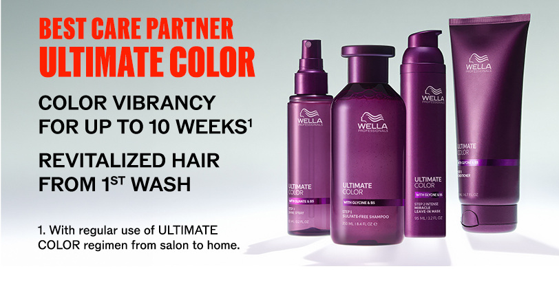 Ultimate Color care products for color vibrancy and revitalized hair